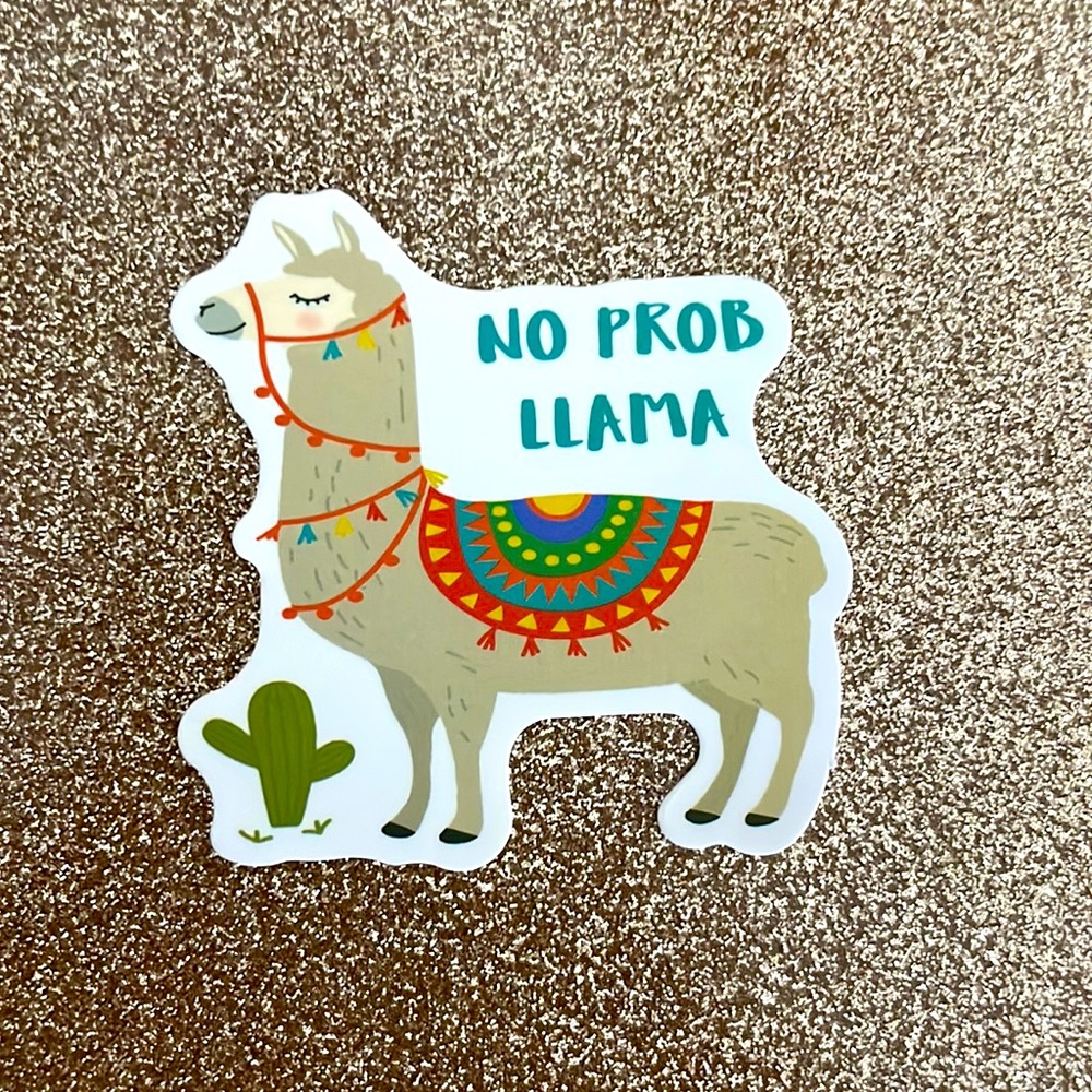 Llama sticker